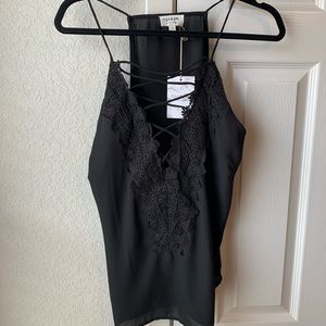 Lace Black Camisole
